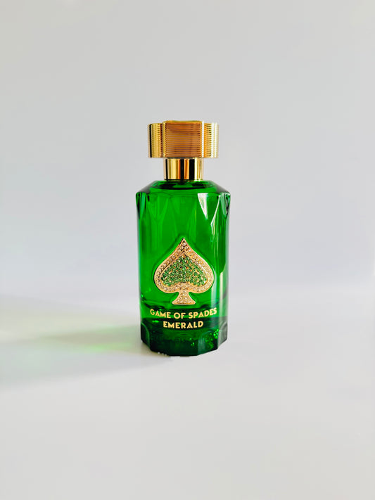 Game Of Spades Emerald by Jo Milano